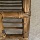 Bamboo and rattan magazine rack