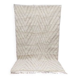 Handmade wool Berber rug 240x135 cm