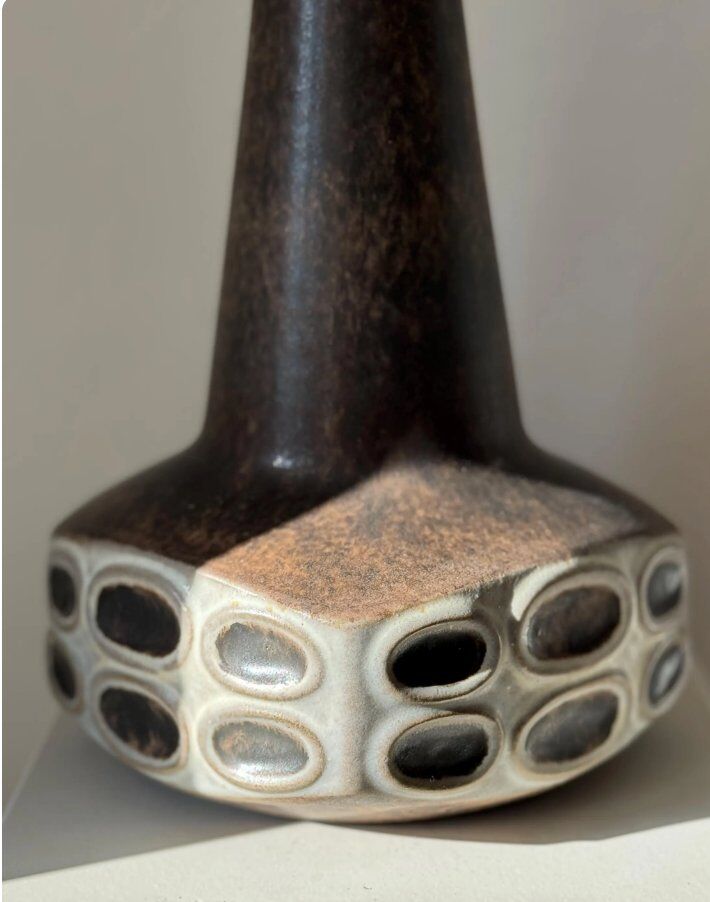 Handmade table lamp by Marianne Starck for Michael Andersen & Son, Denmark, 1970s