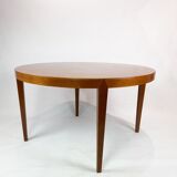 Coffee table in teak designed by Severin Hansen for Haslev Furniture in the 1960s