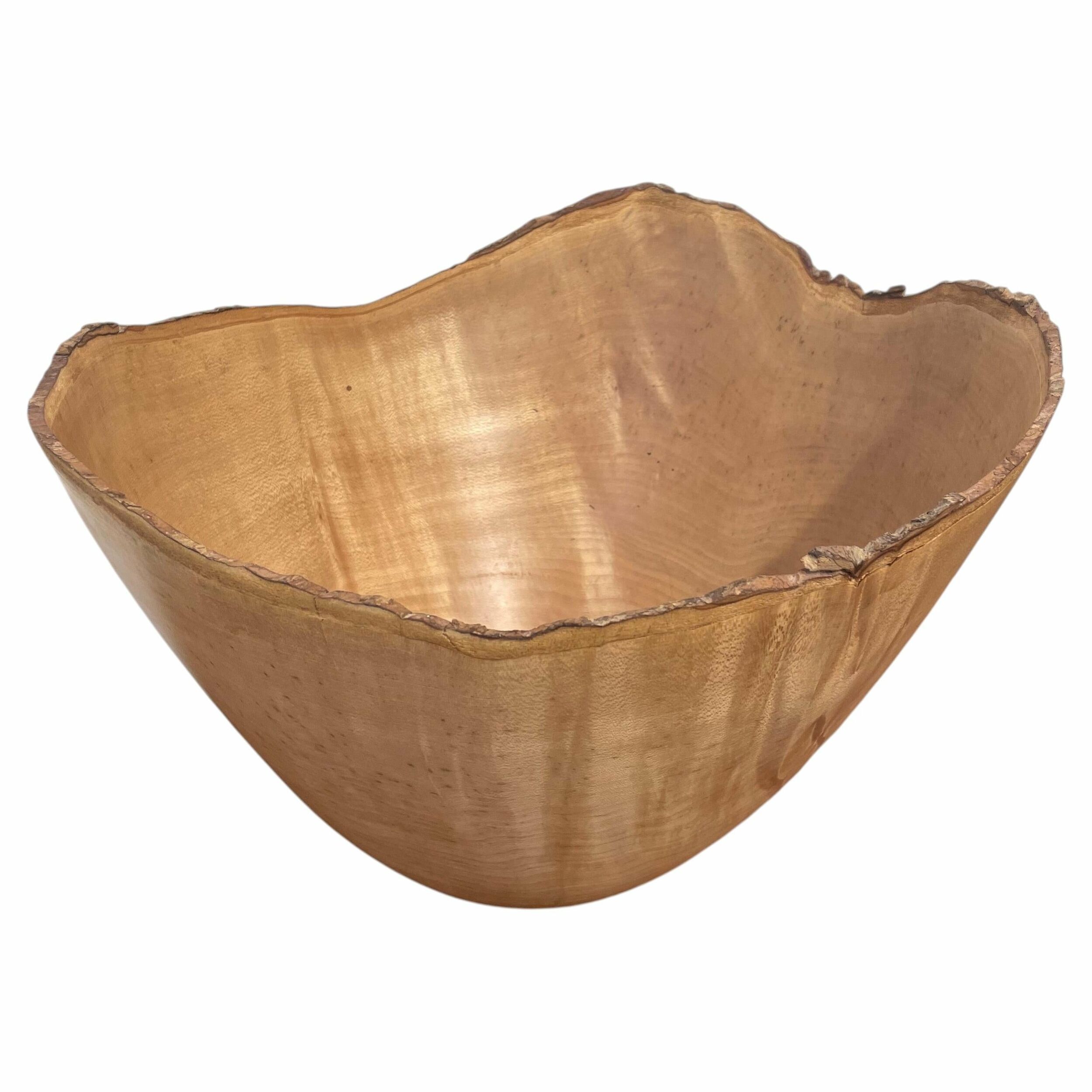 Sycamore monoxyle cup by Ralph Ribour