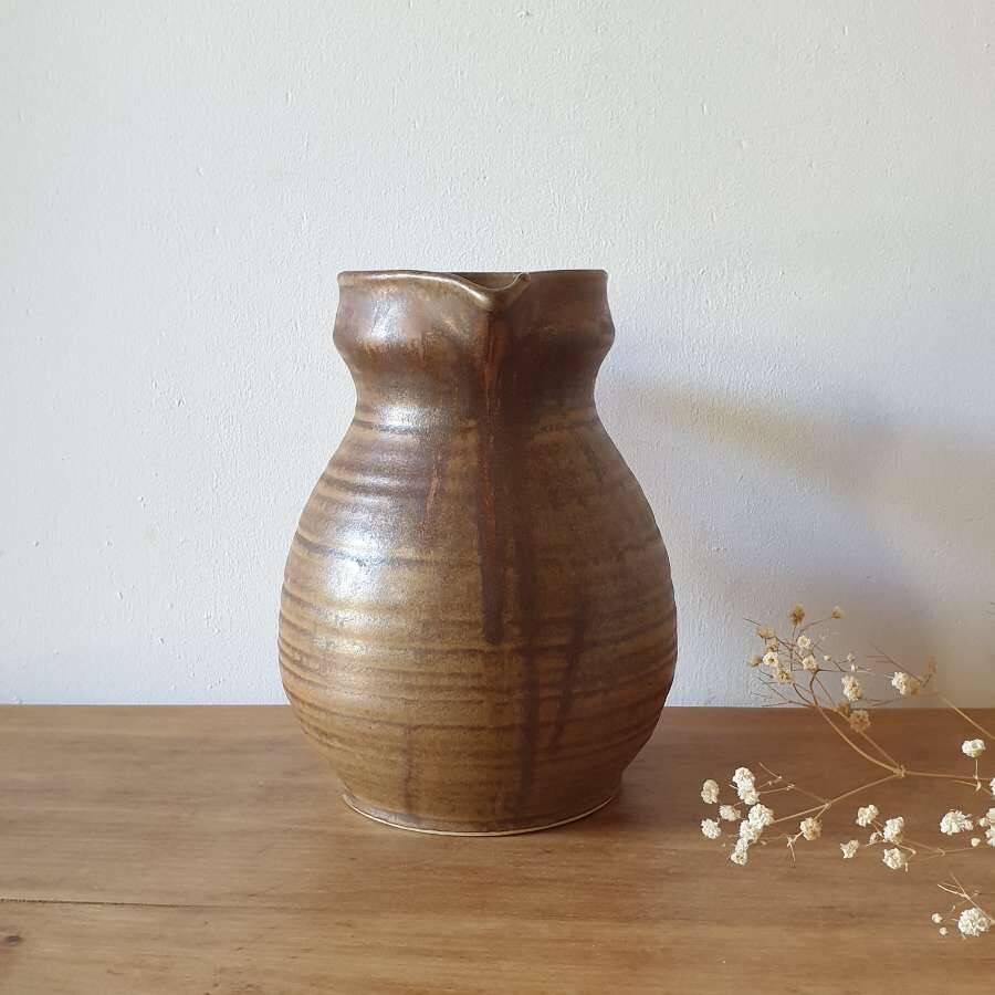 Stoneware carafe