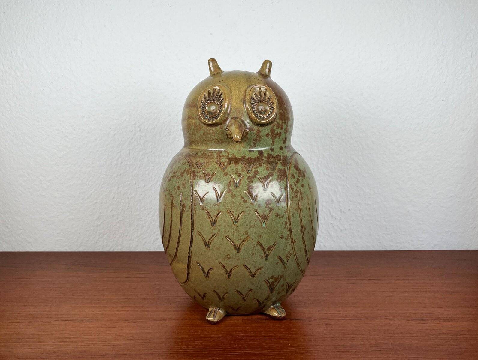 Hibou Meike Falck Nicolaisen, , années 1960, céramique