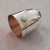 Timbale Ercuis Silver Metal Shell