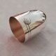 Timbale Ercuis Silver Metal Shell