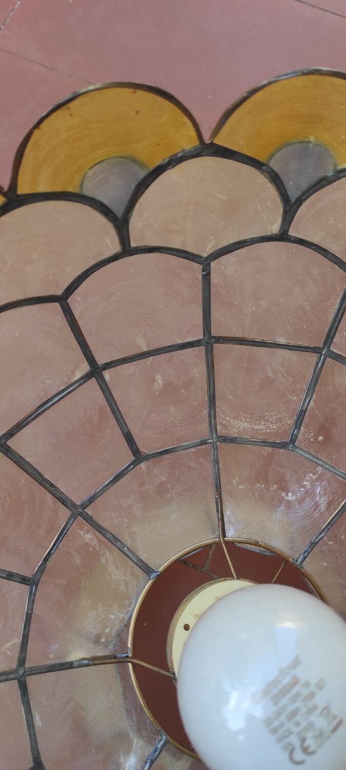 Mother-of-pearl luster