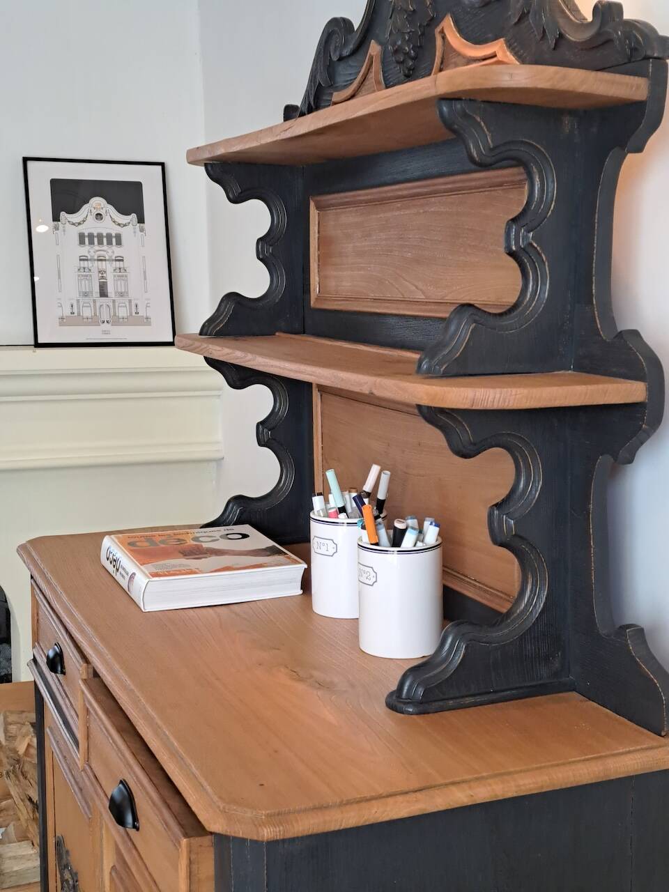Saint Hubert sideboard in elm wood