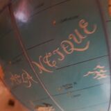 Globe Terrestre Mappemonde "Radio-Célard" Year 1955