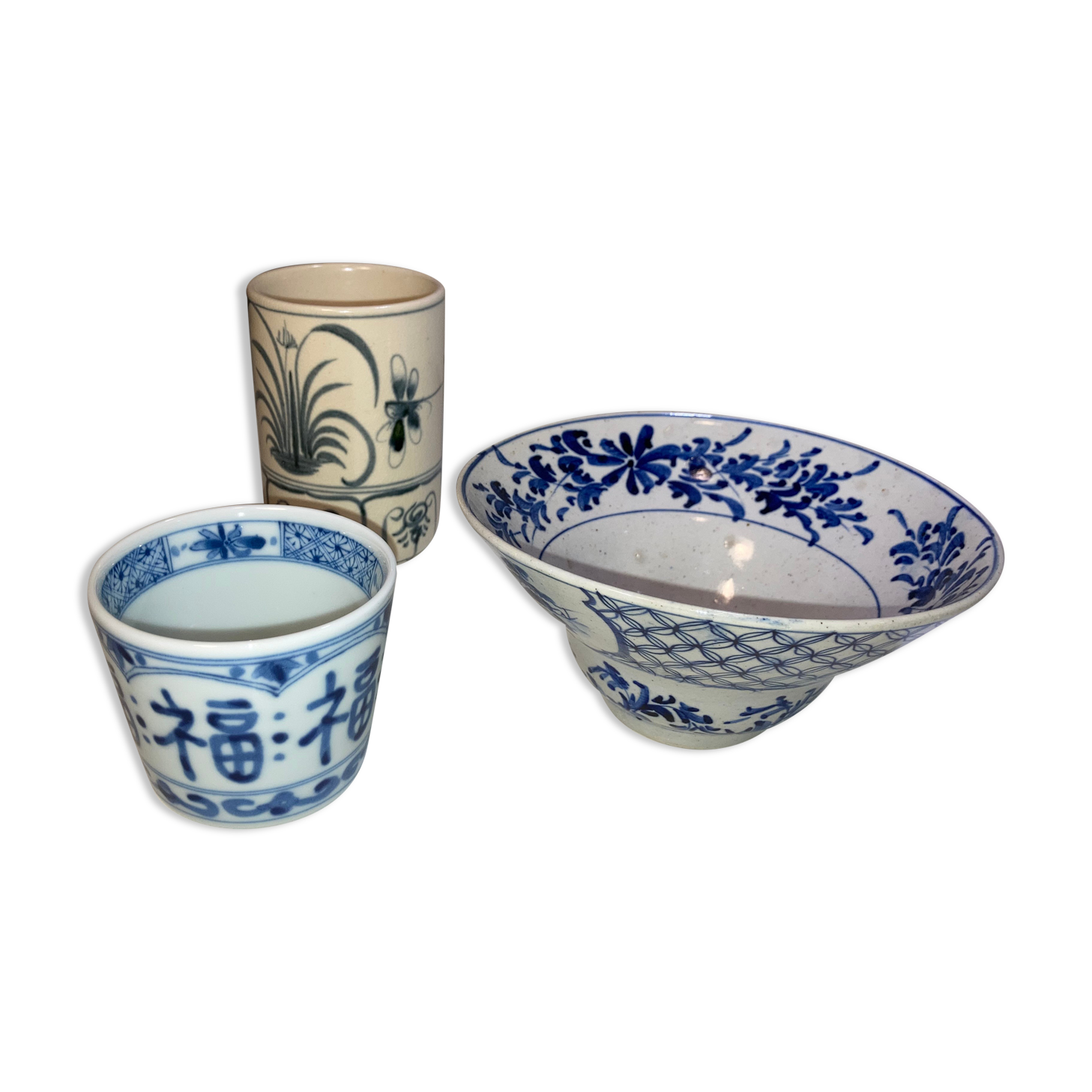 Asian ceramic set