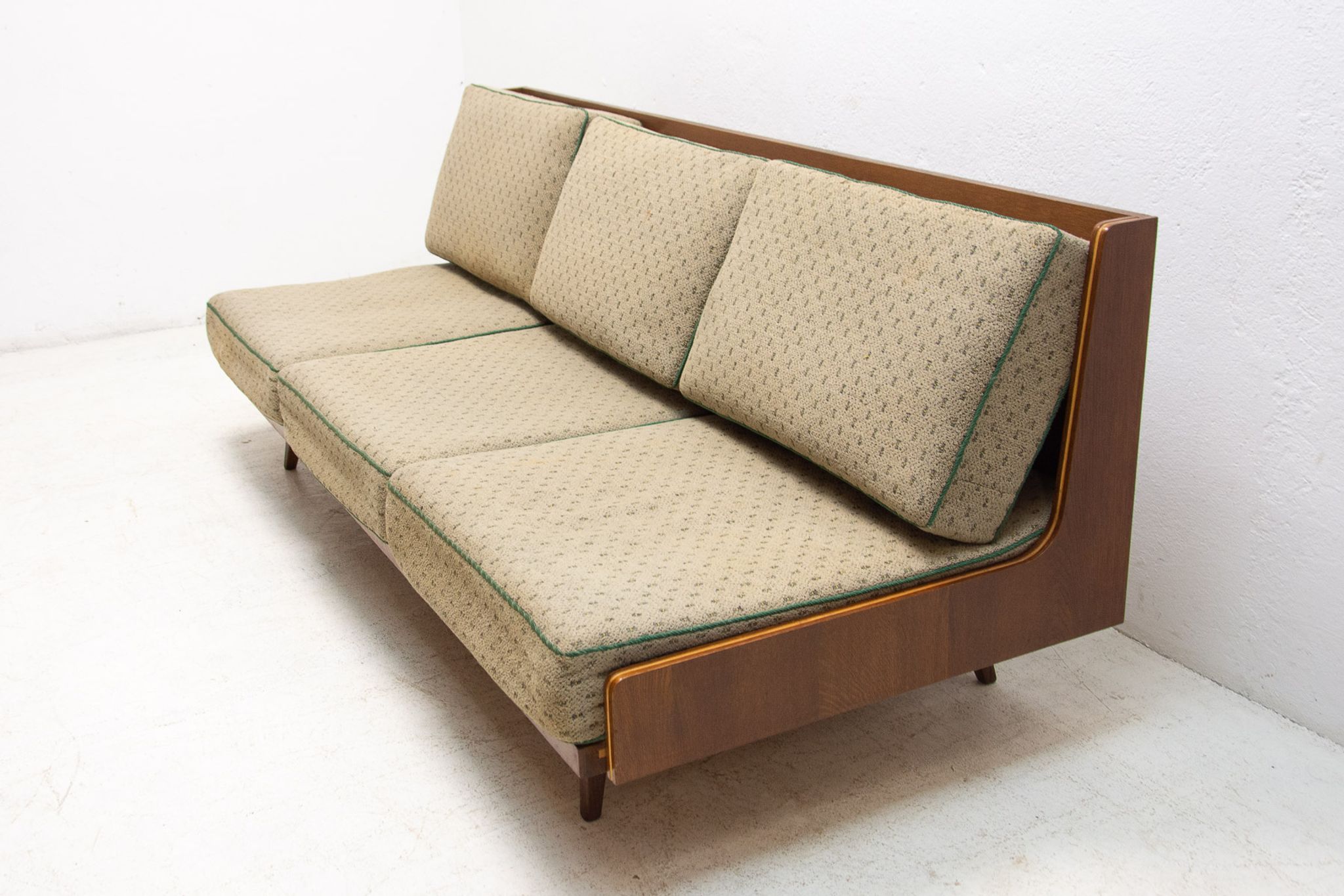Mid century folding sofa, 1960´s, Czechoslovakia