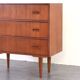 Commode en teck danois des années 1960.