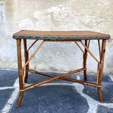 Vintage wicker tables two