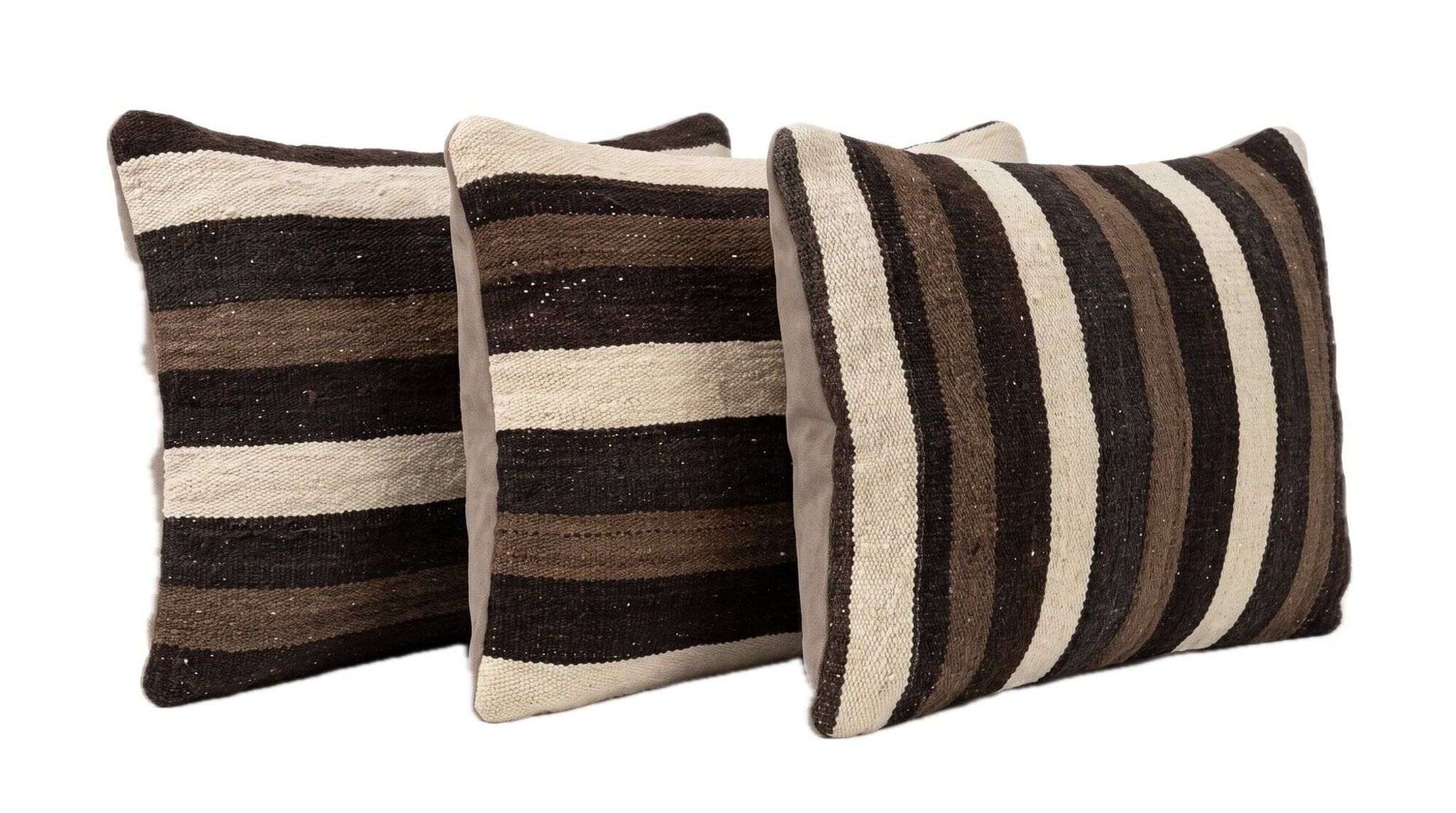 Set of 3 vintage kilim cushion covers 40x60 cm