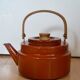 Kettle hygge Scandinavian metal & wood