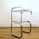 Chrome end table