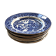 Set assiettes « chinoiserie » anglaises Adams & Sons