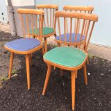 4 Baumann bistro chairs