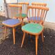 4 Baumann bistro chairs