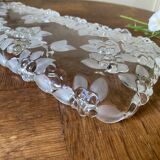 Cake dish in glass