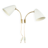 Lisa johansson-pape pair of wall lamps. model 3054, stockmann orno