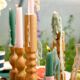 Candle holder - alma oak soliflore