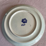 Assiettes boch Delf bleue