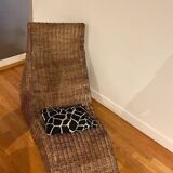 Chaise longue en rotin Karkskrona Ikea