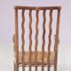 1930s small low spindle-back hearth chair / side chair with wicker seat, Arts & Craft Movement, Morris & Co for Liberty and Co, Stowaway London
