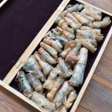 Beech wood chess board, new, with pieces in original box