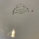 Salad bowl "HBCM, Montereau, France" diam 21 cm