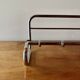 Bauhaus wall coat rack in chrome metal