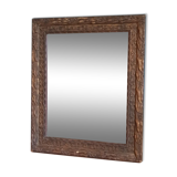 Mirror Frame wood plaster carved stucco