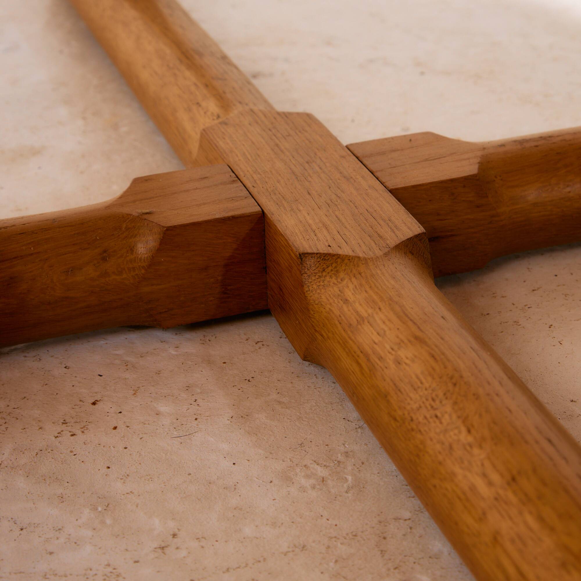 MK10633 Restored oak dining table by Kurt Østervig for Jason Møbler