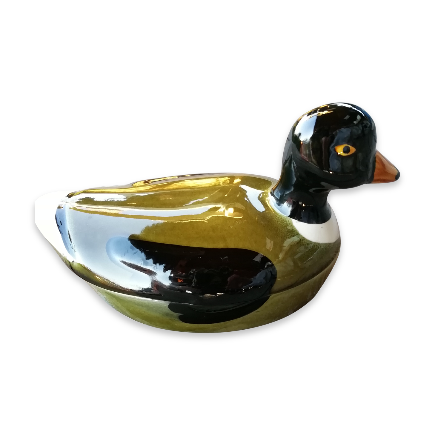 Terrine en forme de canard