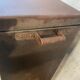 Old 1950 metal cooler