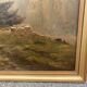 Oil on canvas "mountain landscape" signed L. Reignier 1888