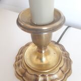 Brass lamp foot