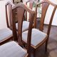 Set of 4 Art Nouveau dining chairs