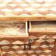Chest of drawers wooden marquetry, two doors, two drawers