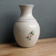 Signed faience vase - Fort Mahon