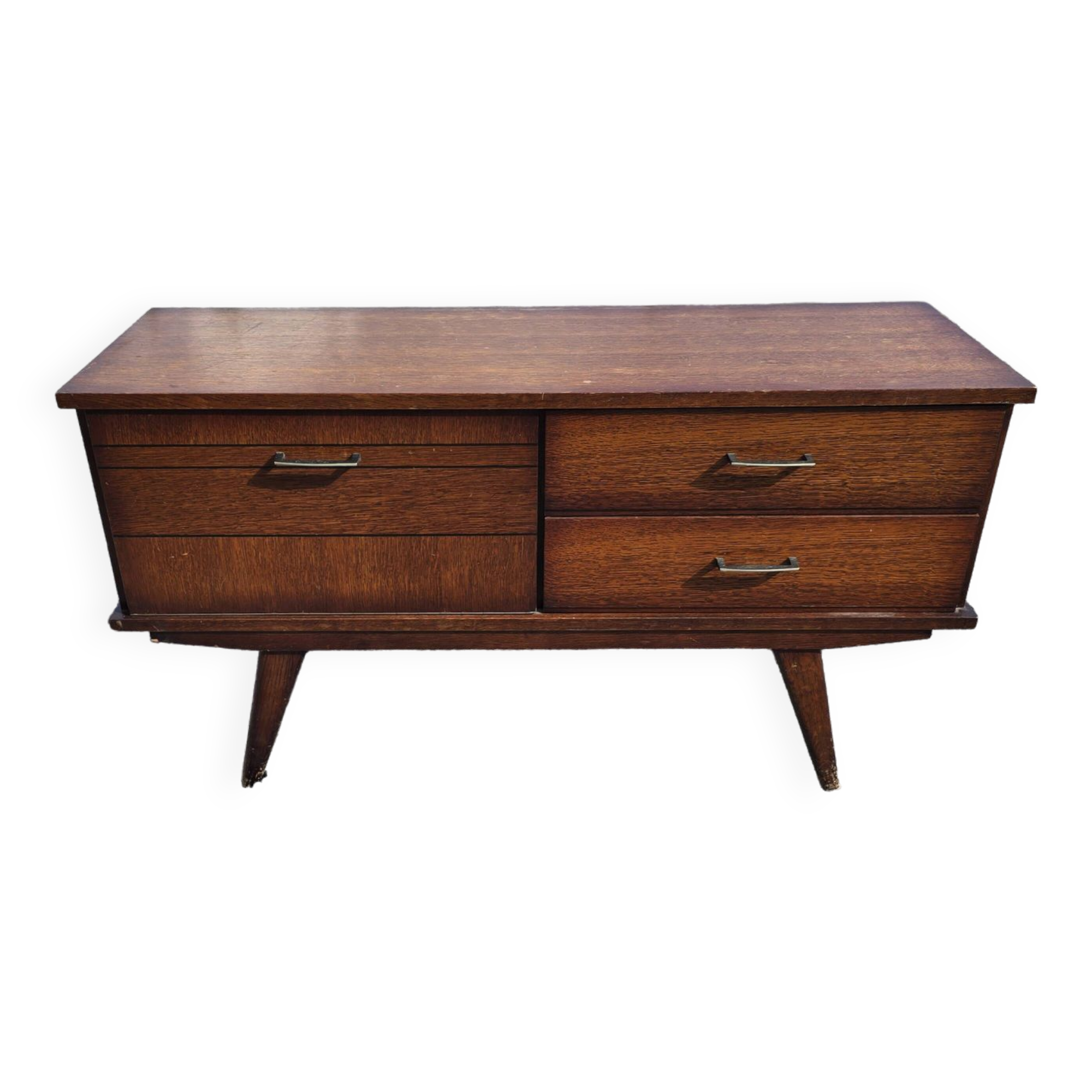 Vintage oak sideboard from the 60s, 115cms L