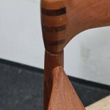Vintage teak Danish design arm chair attributed to Bramin