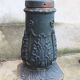 pair of cast iron torchères from the 19th century, foundry L. Gasne in Tusey