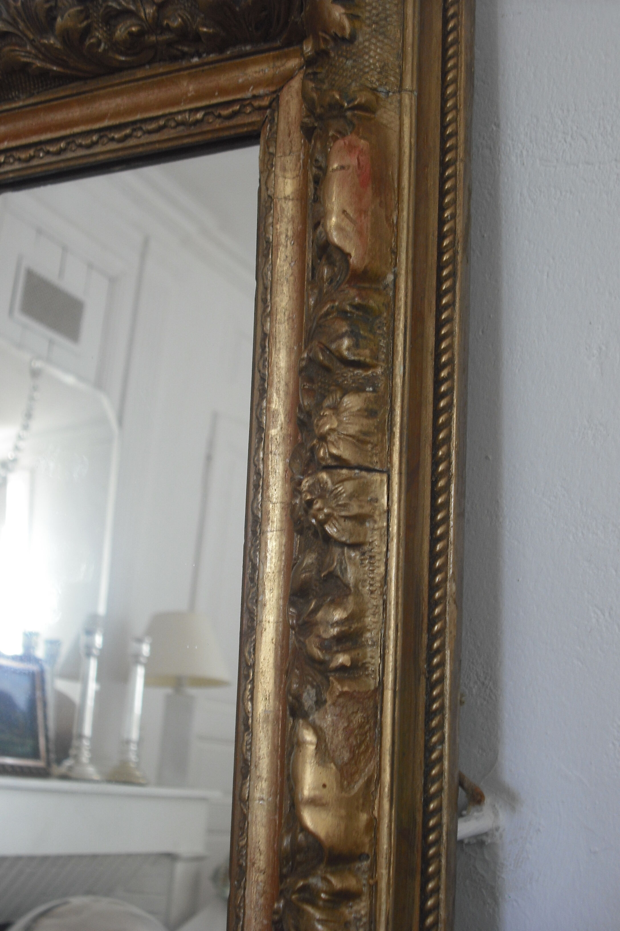 Mirror 52 x 35 cm - 19th