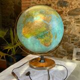 Vintage world map