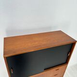 1960s Vintage Mid-Century Danish Three-Piece Teak Cabinet