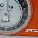 Vintage kitchen scale Stube West Germany orange
