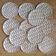 12 dessert plates Gien Arbre Brun