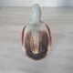 Duck-shaped slipware in the style of Michel Caugant.