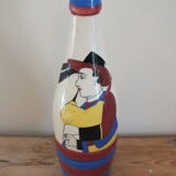 Vase bottle Breton HB Quimper